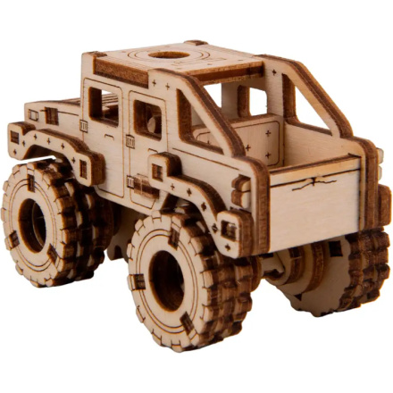 WOODEN CITY 3D puzzle Superfast Monster Truck č.2 142751