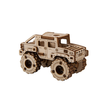 WOODEN CITY 3D puzzle Superfast Monster Truck č.2 142751