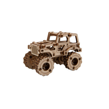 WOODEN CITY 3D puzzle Superfast Monster Truck č.1 142752