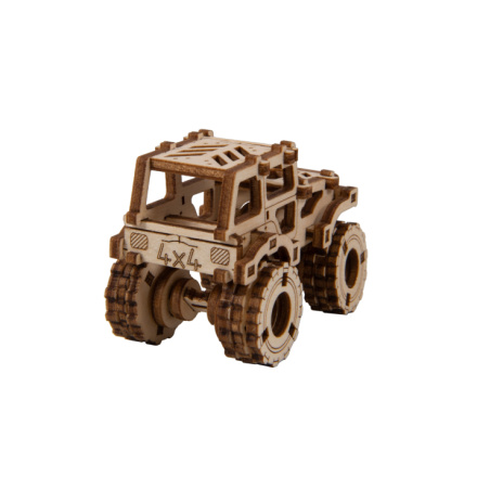 WOODEN CITY 3D puzzle Superfast Monster Truck č.1 142752