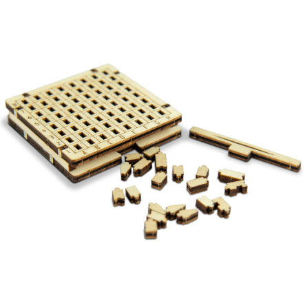 WOODEN CITY 3D puzzle hra mini Šachy 142772