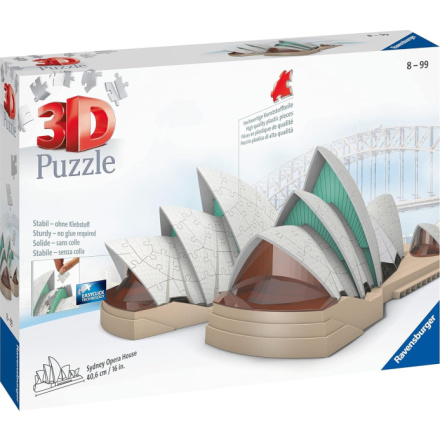 RAVENSBURGER 3D puzzle Budova Opery v Sydney 237 dílků 142991