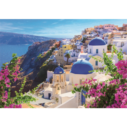 TREFL Puzzle s třídičem 2v1 Santorini, Řecko 1000 dílků 143543