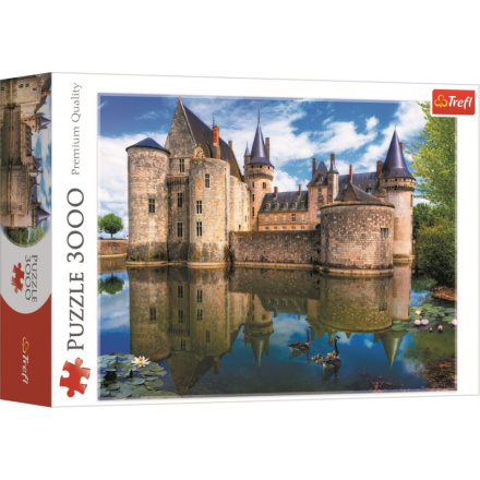 TREFL Puzzle Zámek Sully-sur-Loire, Francie 3000 dílků 143636