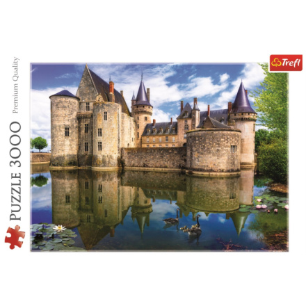 TREFL Puzzle Zámek Sully-sur-Loire, Francie 3000 dílků 143636