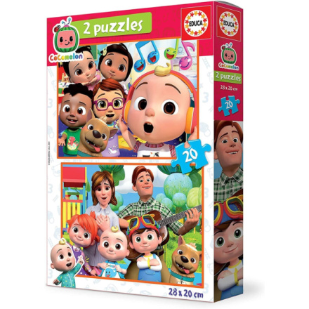 EDUCA Puzzle CoComelon 2x20 dílků 143693