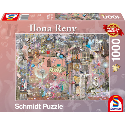 SCHMIDT Puzzle Růžová krása 1000 dílků 144532