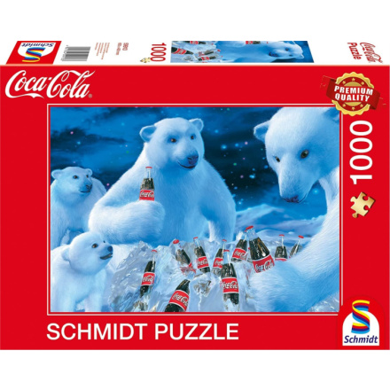 SCHMIDT Puzzle Coca Cola Lední medvědi 1000 dílků 144546