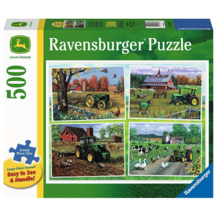 RAVENSBURGER Puzzle John Deere: Klasika XXL 500 dílků 145232