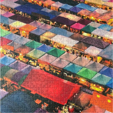 GIBSONS Puzzle Thajské tržiště 1000 dílků 145276