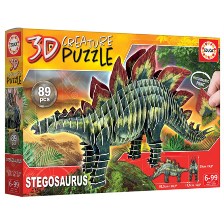 EDUCA 3D puzzle Stegosaurus 89 dílků 145594