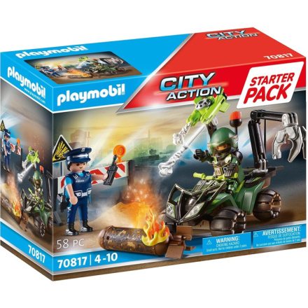 PLAYMOBIL® City Action 70817 Starter Pack Policie: Nebezpečné cvičení 145703