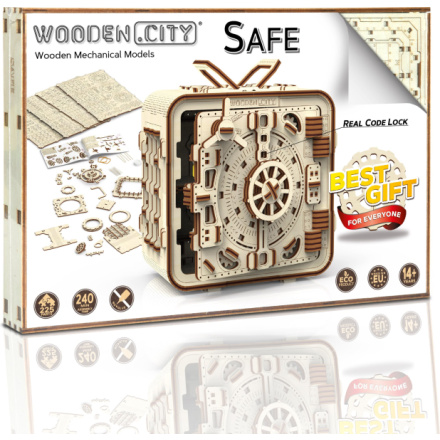 WOODEN CITY 3D puzzle Trezor 225 dílů 145729