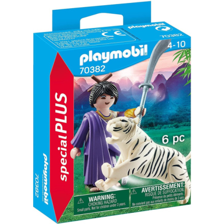 PLAYMOBIL® Special Plus 70382 Asijská bojovnice s tygrem 145765