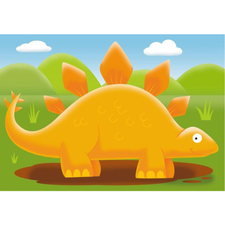 RAVENSBURGER Moje první puzzle Veselí Dinosauři 4v1 (2,3,4,5 dílků) 145925