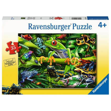 RAVENSBURGER Puzzle Úžasní obojživelníci 35 dílků 145962