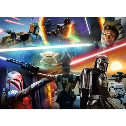 Puzzle Star Wars - Mandalorian: Křížová palba XXL 300 dílků 145969