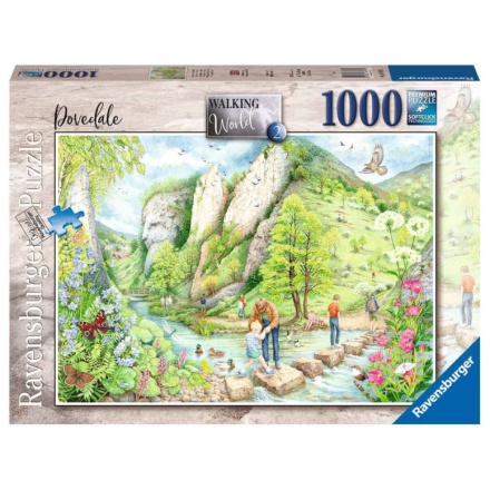 RAVENSBURGER Puzzle Procházky č.2: Dovedale 1000 dílků 146359