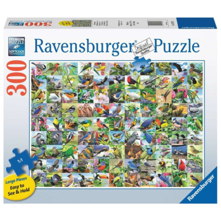 RAVENSBURGER Puzzle 99 úchvatných ptáků EXTRA 300 dílků 146366