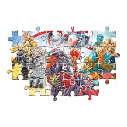 CLEMENTONI Puzzle Gormiti: Bojovníci čtyř živlů MAXI 60 dílků 146628