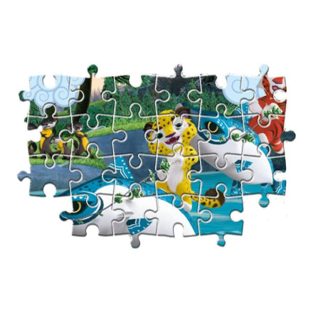 CLEMENTONI Puzzle Leo a Tig na vodě MAXI 24 dílků 146634