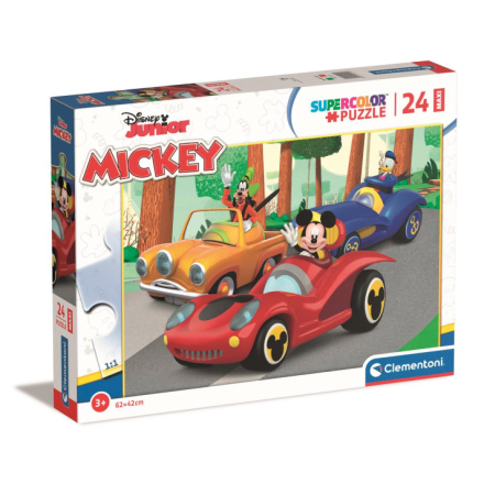 CLEMENTONI Puzzle Mickey na výletě MAXI 24 dílků 146646
