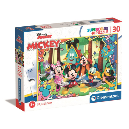 CLEMENTONI Puzzle Mickey s kamarády 30 dílků 146689