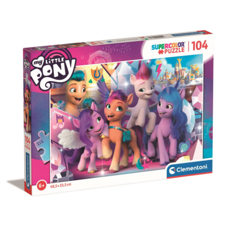 CLEMENTONI Puzzle My Little Pony: Nerozlučné kamarádky 104 dílků 146706