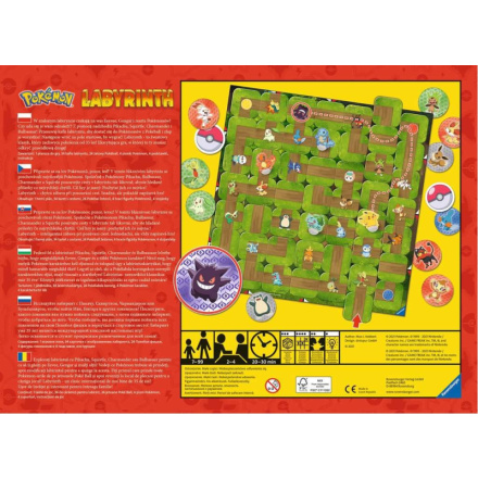 RAVENSBURGER Hra Labyrint Pokémon 146718