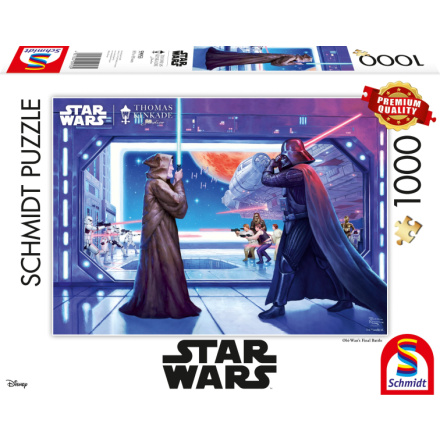SCHMIDT Puzzle Star Wars: Obi-Wanův závěrečný souboj 1000 dílků 147015