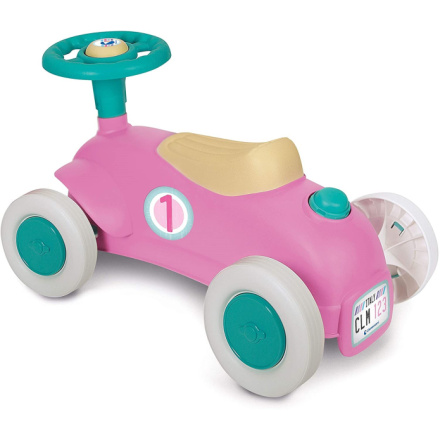 CLEMENTONI Odrážedlo BABY Moje první auto růžové (Play For Future) 147152