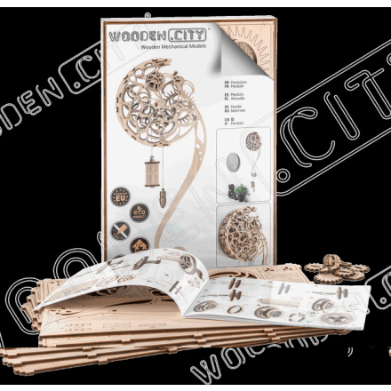 WOODEN CITY 3D puzzle Kyvadlo 121 dílů 147752