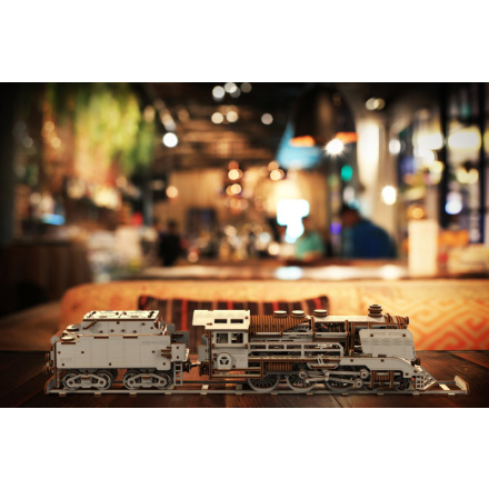 WOODEN CITY 3D puzzle Express s tendrem a kolejemi 580 dílů 147790