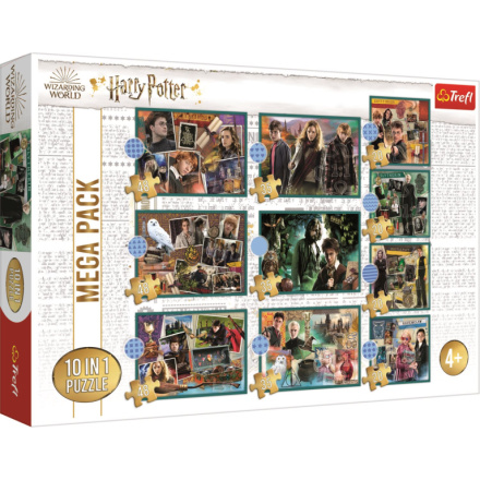 TREFL Puzzle Harry Potter MEGA PACK 10v1 147800