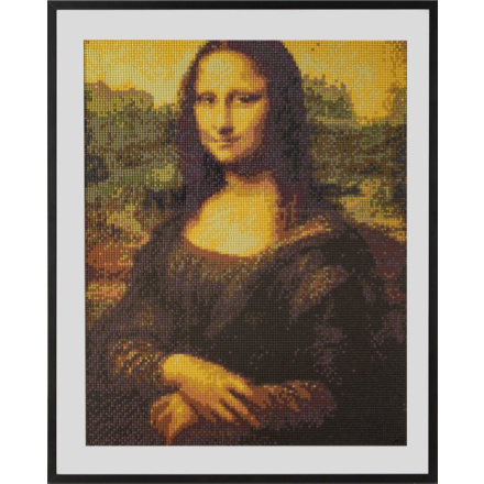 GRAFIX Diamantové malování Mona Lisa 40x50cm 147804