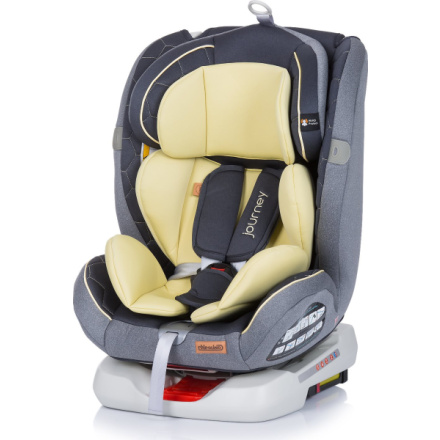 CHIPOLINO Autosedačka Journey otočná 360 Isofix 0-36 kg 2022 Banana 147906