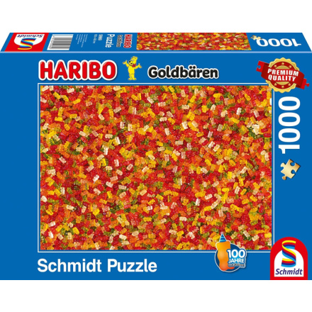 SCHMIDT Puzzle Haribo: Zlatí medvídci 1000 dílků 148189