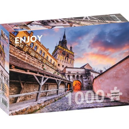 ENJOY Puzzle Hodinová věž, Sighisoara, Rumunsko 1000 dílků 148491