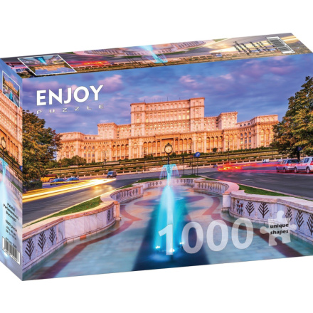ENJOY Puzzle Parlamentní náměstí, Bukurešť, Rumunsko 1000 dílků 148496