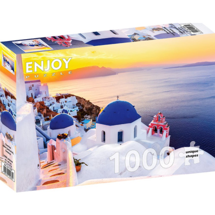 ENJOY Puzzle Východ slunce nad Santorini, Řecko 1000 dílků 148531