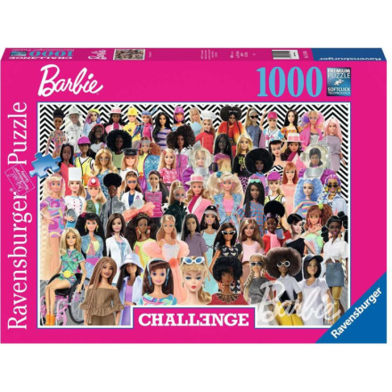 RAVENSBURGER Puzzle Challenge: Barbie 1000 dílků 149495