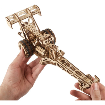 UGEARS 3D puzzle Top Fuel Dragster 321 dílků 149610