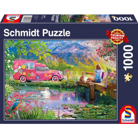 SCHMIDT Puzzle Klid na zemi 1000 dílků 149780