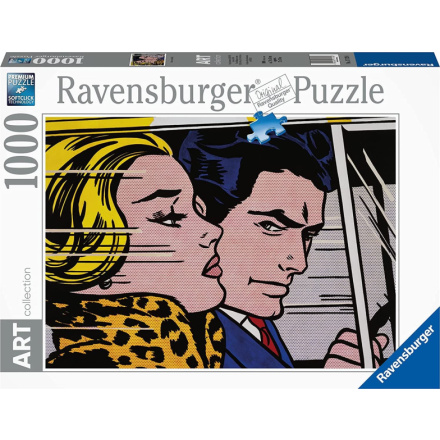 RAVENSBURGER Puzzle Art Collection: V autě 1000 dílků 149824