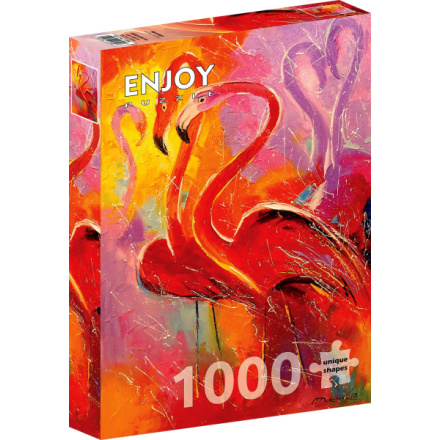 ENJOY Puzzle Plameňák 1000 dílků 149932