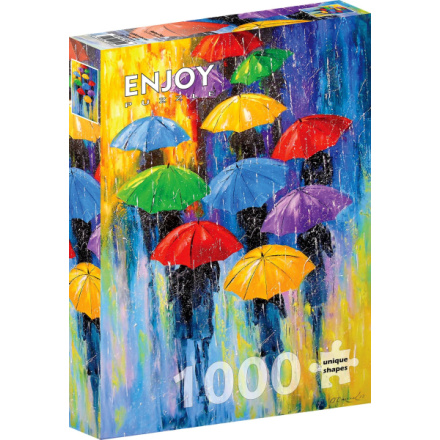 ENJOY Puzzle Deštivý den 1000 dílků 149942