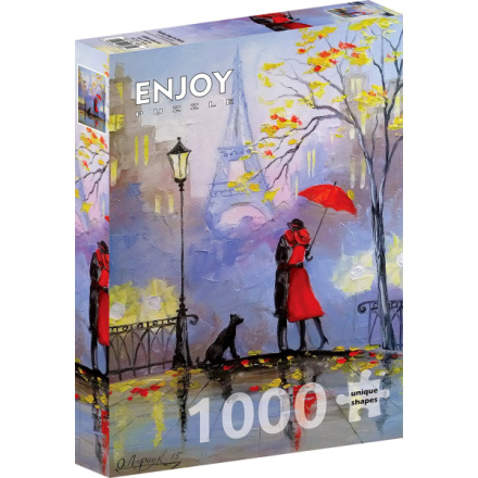 ENJOY Puzzle Deštivý den v Paříži 1000 dílků 149943