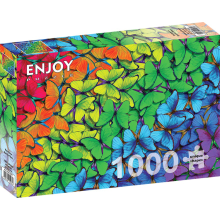 ENJOY Puzzle Duhoví motýlci 1000 dílků 149990