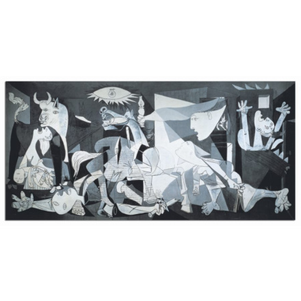 EDUCA Miniaturní puzzle Guernica, Pablo Picasso 1000 dílků 14