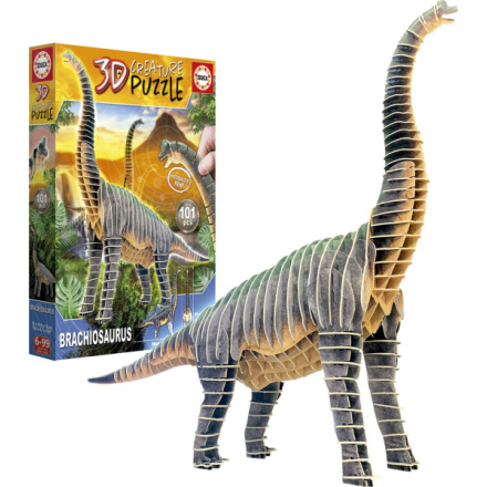 EDUCA 3D puzzle Brachiosaurus 101 dílků 150079